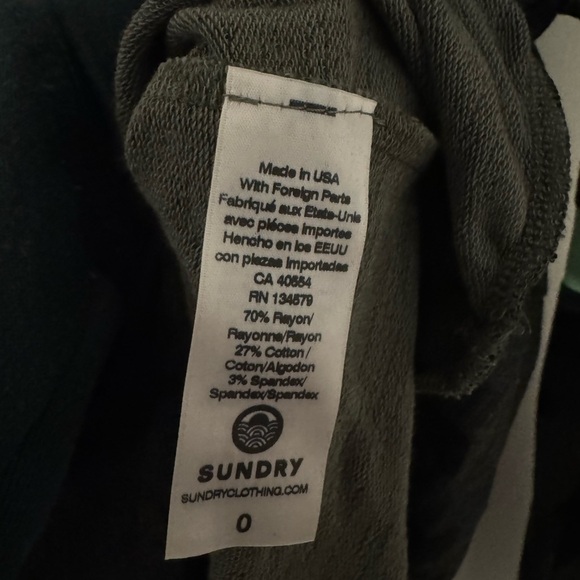 Sundry for evereve camo sweatshirt - Picture 5 of 7